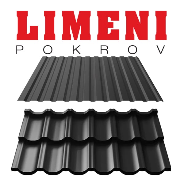 Limeni krov u obliku crijepa
